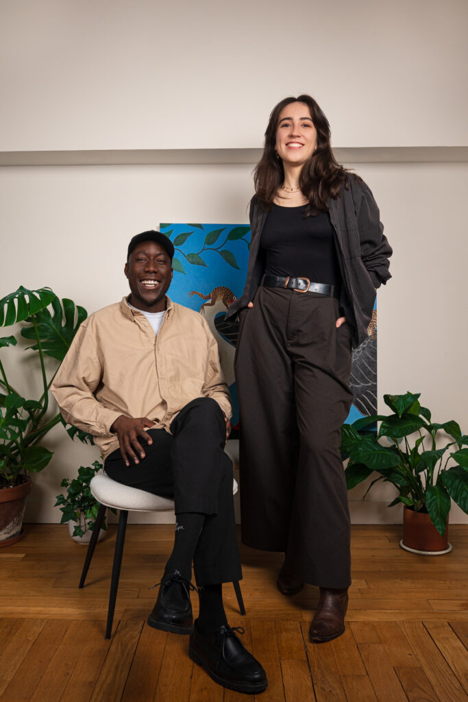 Soulemane Sidibé et Mathilde Dolou, fondateurs d'EchoBridge